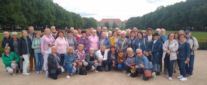 2 sierpnia 2021 r. seniorzy Uniwersytetu Lubońskiego Trzeciego Wieku zwiedzali zabytki Szczecina wpisane na listę Narodowego Instytutu Dziedzictwa
